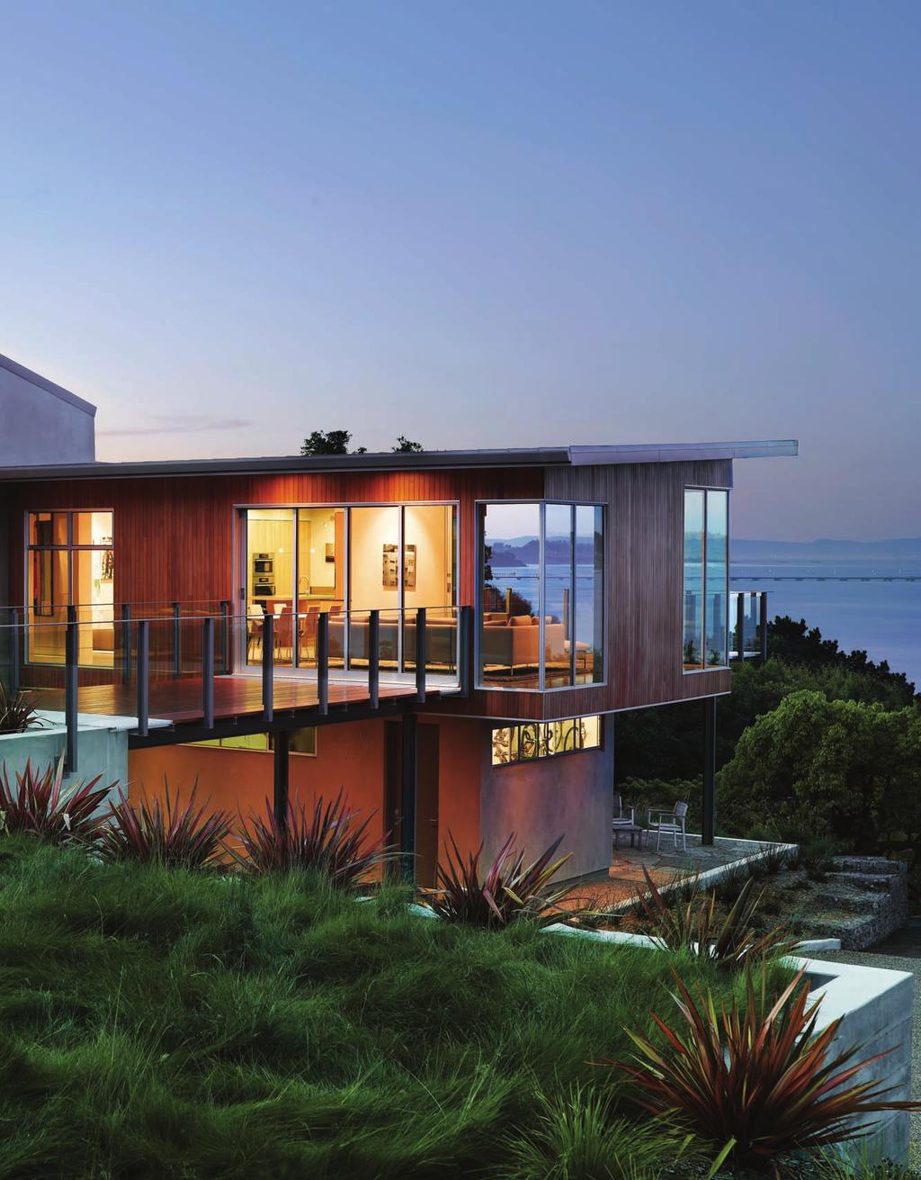 Above & Beyond An environmentally savvy homeowner takes the lead when creating her sustainable dream house high atop the