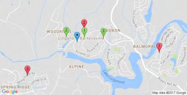 Map of Comparable Listings Pin Status Address Price Subject 6702 Accipiter Drive New Market, MD 21774 $499,900 For Sale 6724 Accipiter Drive New Market, MD 21774 $519,900 For Sale 9734 Woodcliff