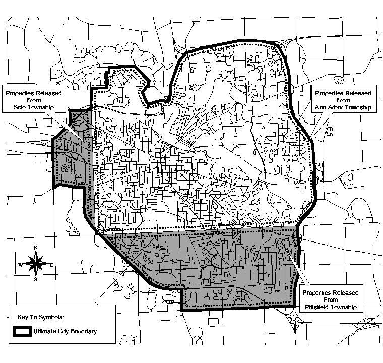 AGREEMENTS BETWEEN THE CITY AND SURROUNDING TOWNSHIPS The City of Ann Arbor has signed policy statements with each of its surrounding townships: Ann Arbor Township, Scio Township and Pittsfield