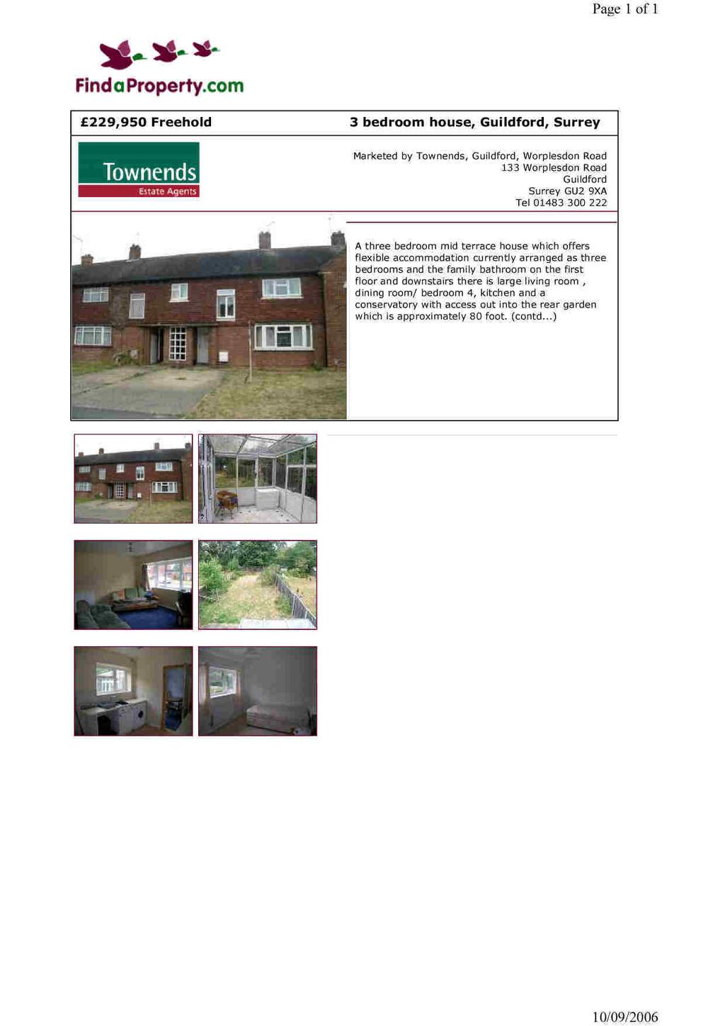 Factors that Affect Property Value Property Five 3 bedroom mid terrace house ex local authority.