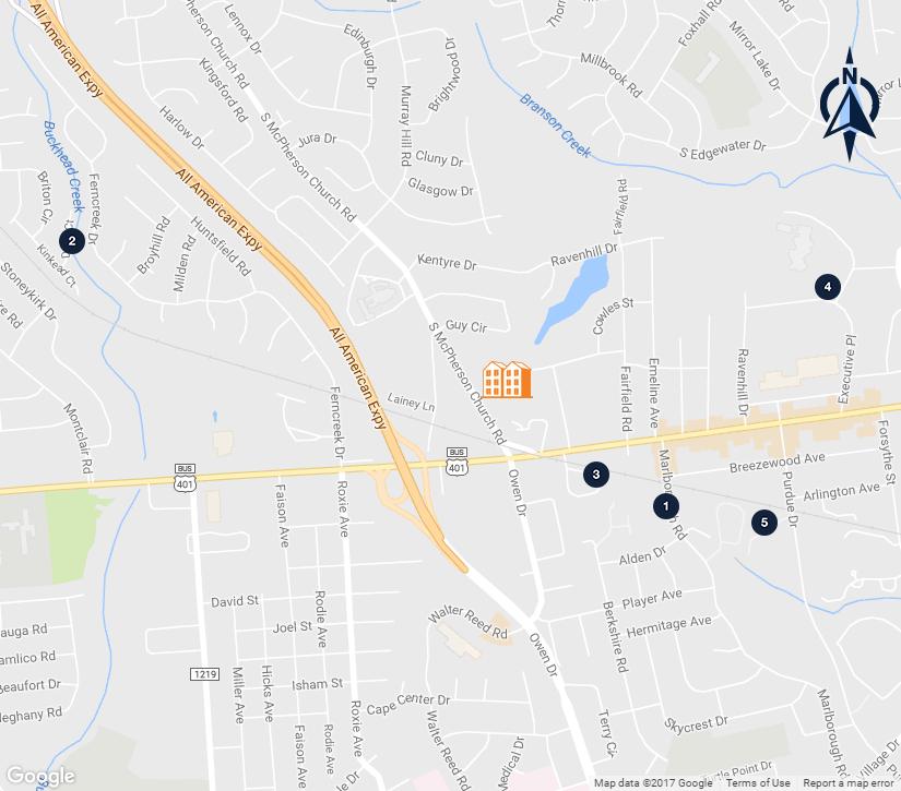 8 RENT COMPARABLES MAP GEORGETOWN APARTMENTS (SUBJECT) 1 2 3 4 5 Glendale Townhomes