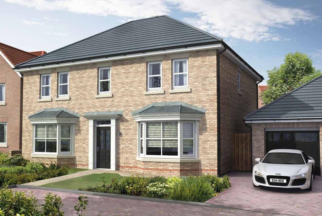 The Bamburgh 5 bedroom family home with two en-suites and double garage Approximately 1,838 sq ft Kitchen Dining Family En-suite 2 Utility.C.