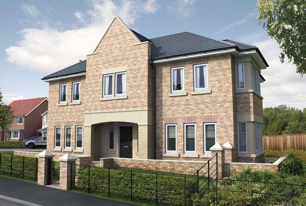 The Cartington 5 bedroom family home with two en-suites and double garage Approximately 2,532 sq ft Family Bedroom 4 Bedroom 5.C. Kitchen Utility b Ensuite 1 Dining En-suite 2 Living Room Cloaks Living Room 3.