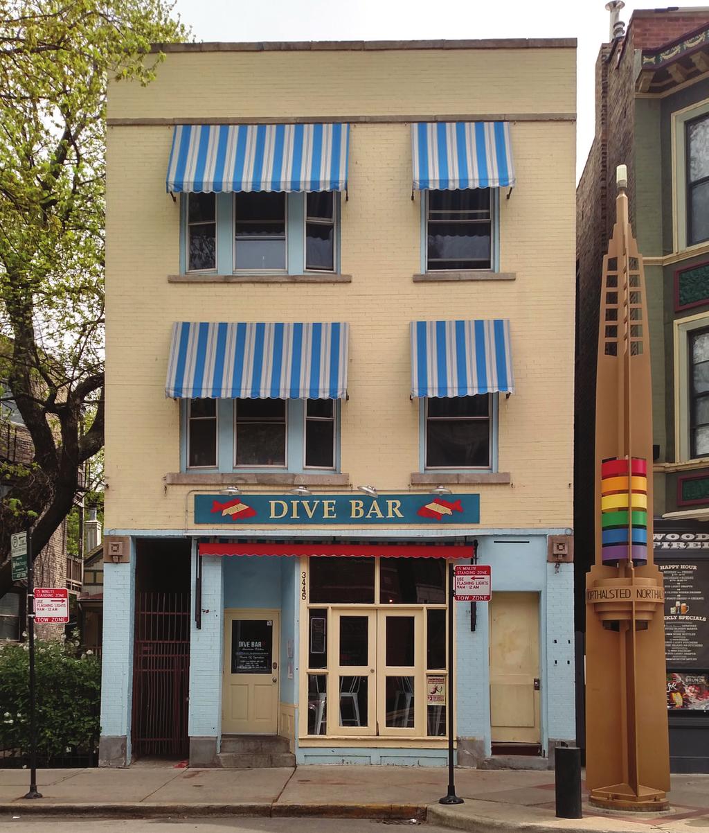 FOR SALE BY OWNER, BROKER PROTECTED Lakeview - Chicago RESTAURANT BUSINESS WITH REAL ESTATE AND APARTMENTS. RESTAURANT IS TURNKEY WITH FURNISHED OUTDOOR PATIO. 3445 N. Halsted St.