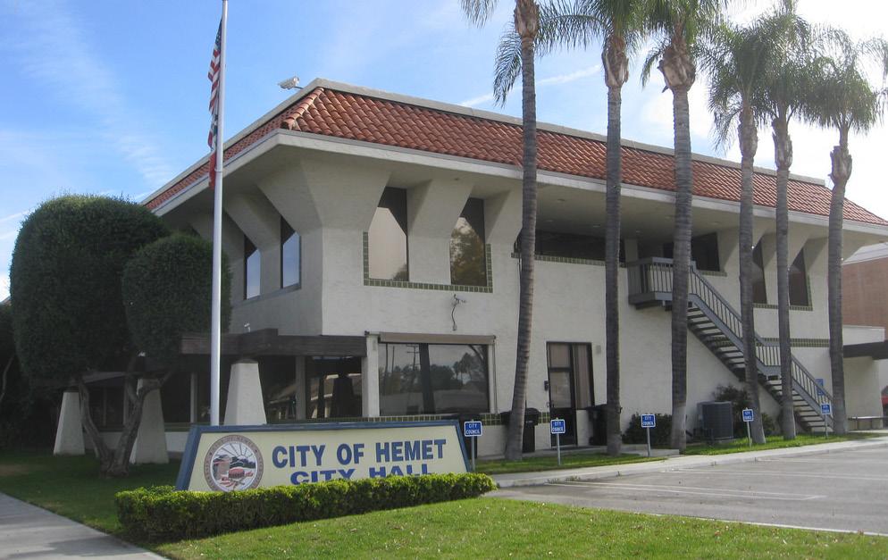 AREA OVERVIEW Information for the City of Hemet State