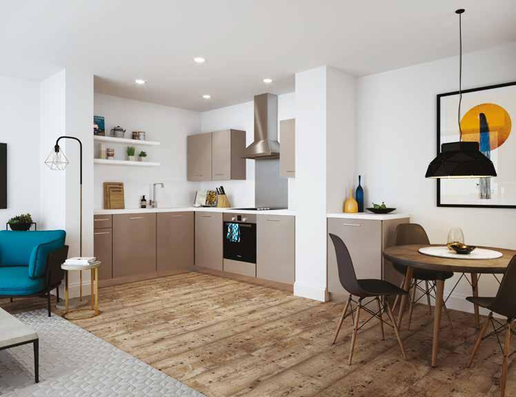 THE PINNACLE OF DESIGN & QUALITY With luxurious finishes throughout, spacious layouts and breathtaking views, The Bank is set to be Birmingham s most desirable