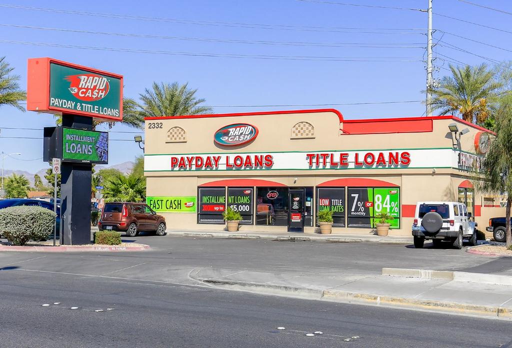 Investment Overview Marcus & Millichap is pleased to present this 2,500-square foot Rapid Cash in North Las Vegas, the fourth largest city in Nevada.