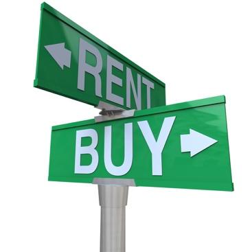 Why Buy Instead of Rent? Arguments in favor of buying: When you pay off your home, it s yours. You eliminate the expense of housing once you ve paid it off.