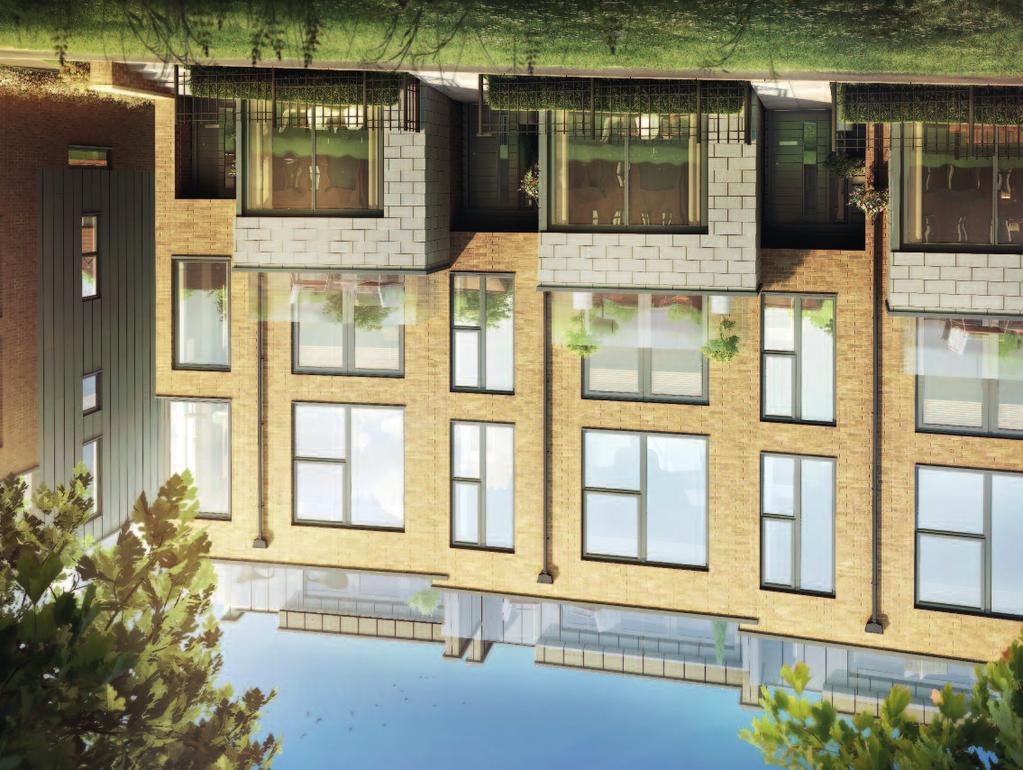 THE YORK A four storey 4 bedroom mews home, set in an iconic crescent The York is a spectacular four bedroom home set in a gently sweeping crescent that affords stunning views over Dowding Park from