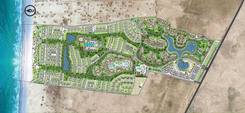 Master Plan The different living zones at Coast 82 offer an endless variety of home types and sizes, from exclusive, lavish villas to deluxe chalets and