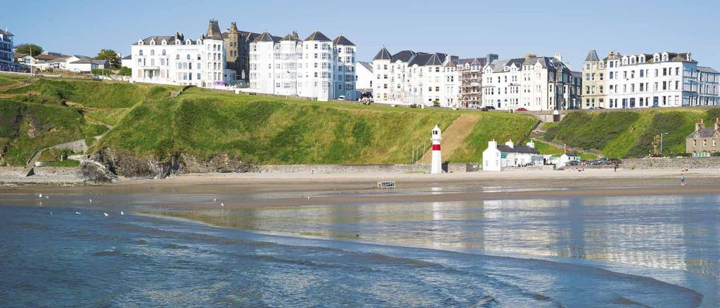 With its wide sandy beach, pretty Victorian railway station, golf course, numerous shops and cafés, Port Erin has a unique charm and appeal, making it the perfect location for families, or those