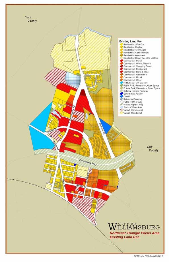Map 10-15 2012 Williamsburg Comprehensive Plan Chapter 10
