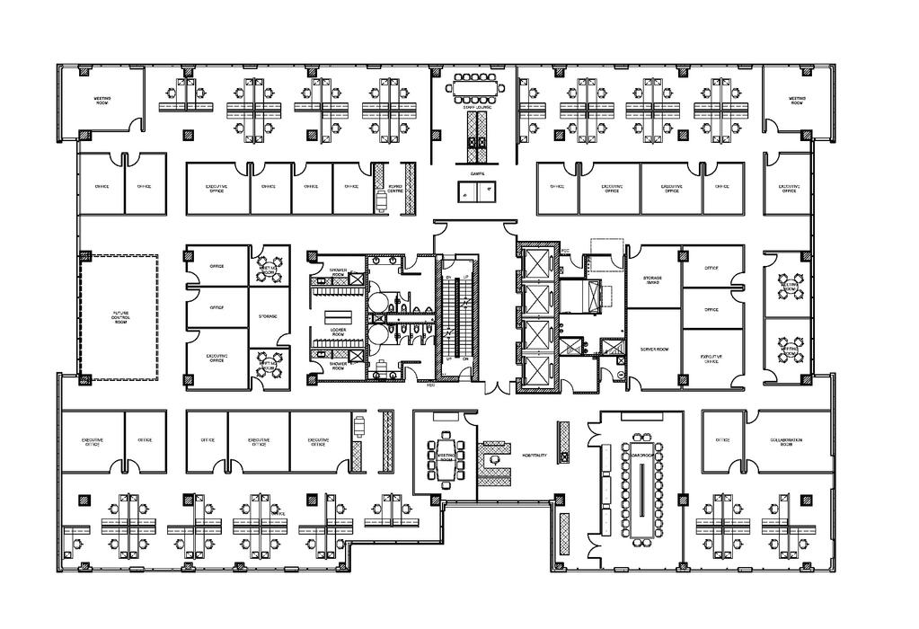 Floor Plan ǀ Office ǀ Single Tenant