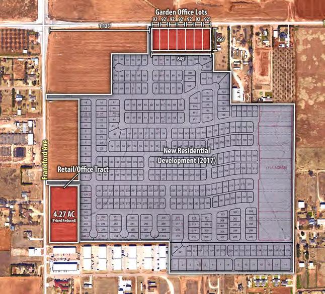 Amarillo, TX = Garden Office Lots & Retail Office Tract = Office Lots are 23,000 SF