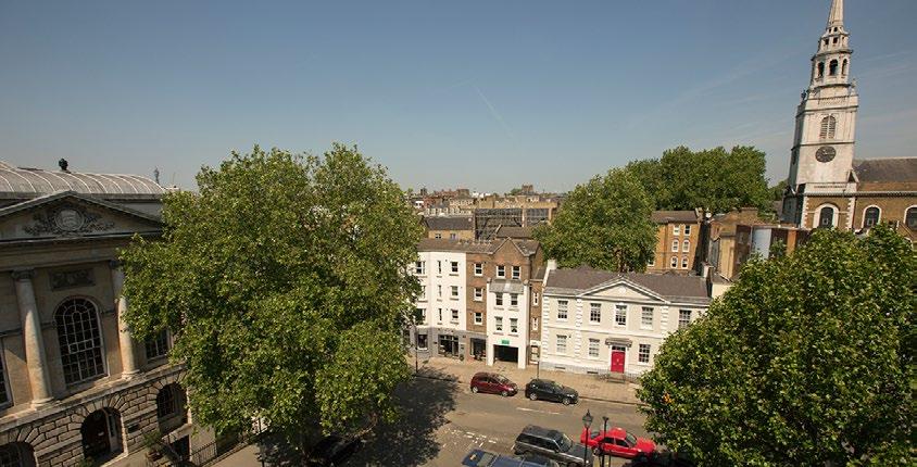 View north View south east SUMMARY RATIONALE Opportunity to acquire a contemporary freehold building in Prime Clerkenwell Modern fully specified freehold office building Comprehensively refurbished