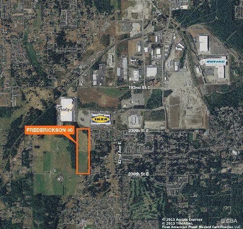 Frederickson 4 38 2th St E Frederickson, WA 98446 Building SQFT: 817, Year Built: $. Build to suit for sale or lease. 5, SF 817, SF. For sale 39.97 acres @ $5./SF. Call agent for lease $ pricing.