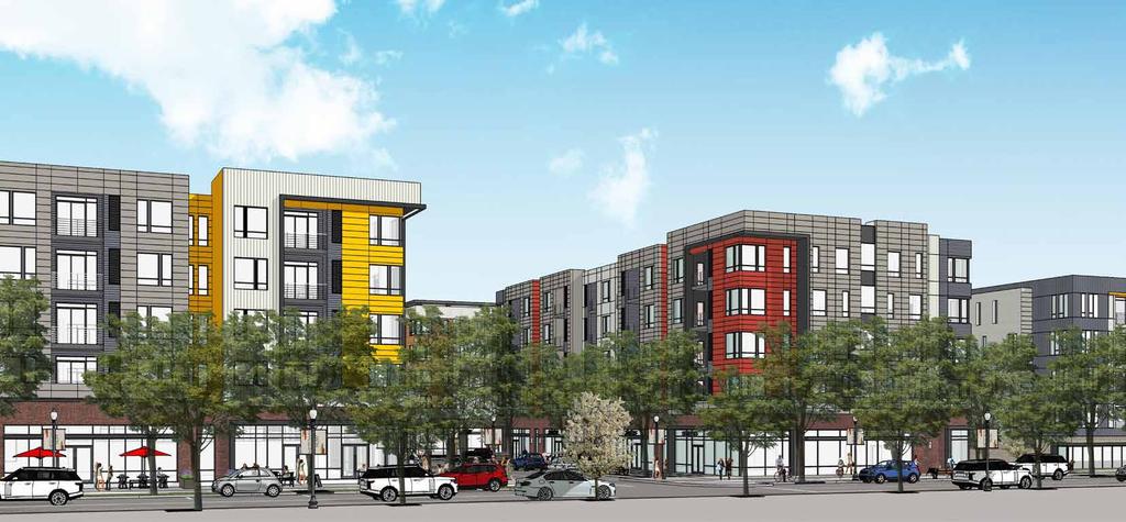 PROJECT SUMMARY Midtown Row, located at Main and Main in the heart of Williamsburg, Virginia, is a curated retail experience and residential district.