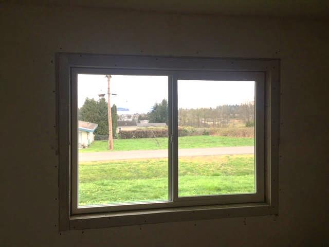 CASE STUDY: During: Rough-In of the new larger and much more modern windows.