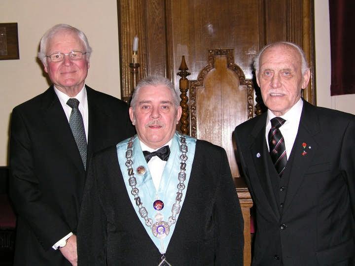 THE YEAR - 1961 AND IT MEANS that Colin Rushton PPrJGW has served Freemasonry enthusiastically and well for 50 years.