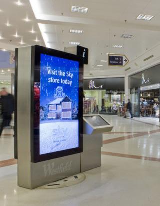 furniture, mall/ retail advertising, airport advertising, mobile/transit advertising and spectacular advertising locations such as Times Square.