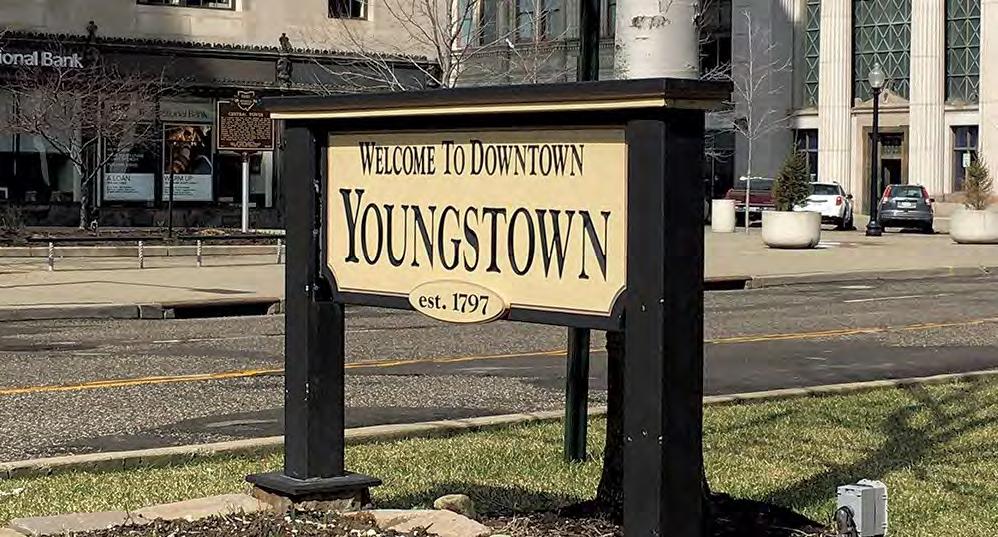 Located on the Mahoning River, Youngstown is approximately 65 miles southeast of Cleveland and 61 miles northwest of Pittsburgh.