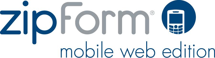ZIPFORM MOBILE WEB EDITION zipform mobile web edition - for Apple ipad & iphone, BlackBerry, and Android devices.