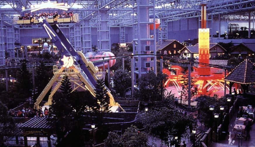 Mall of America Bloomington, Minnesota 1992 520 stores, 50 restaurants and the largest indoor theme