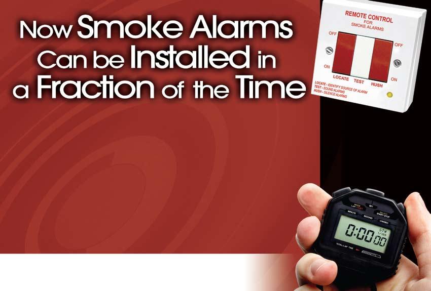 Hard wired interconnecting smoke and heat alarms can be a very time consuming business. And time is money!
