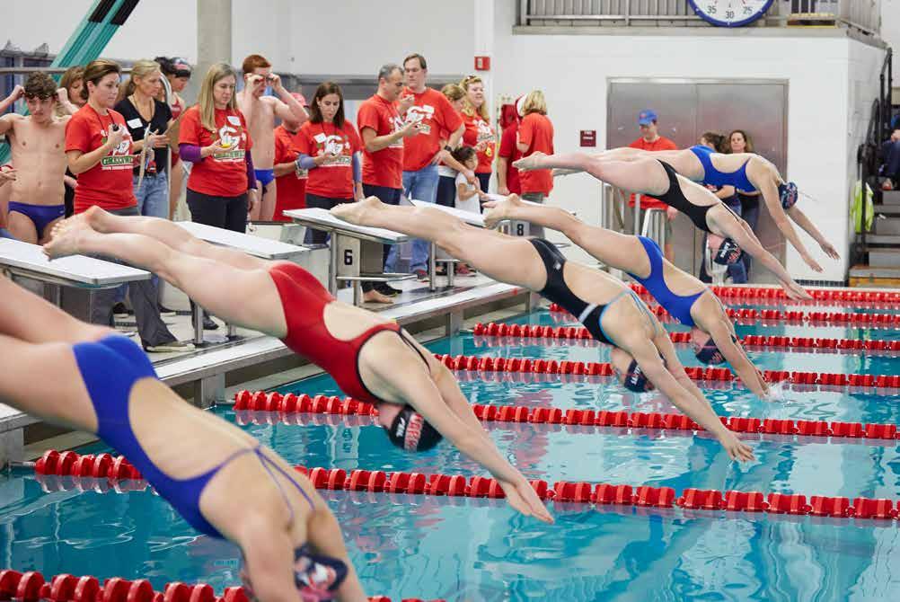 In its 47 th year, led by head coach, Nick Cavataro, the Greenwich YWCA Dolphins Swim Team is highly competitive ranked in the top 5% nationally and consistently sets records in individual events and