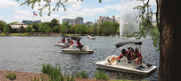 Pedal boats were rented 18,347 times totaling 46,000 riders and earning $183,347 for the Park. Also under the management of visitor services, Pinewood Cafe had its best year with $466,000 in sales.