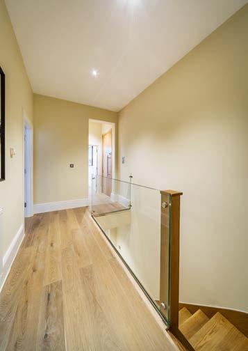 The impressive specifications include carpeted hallways and bedrooms, solid oak entrance doors, high quality engineered oak flooring in each