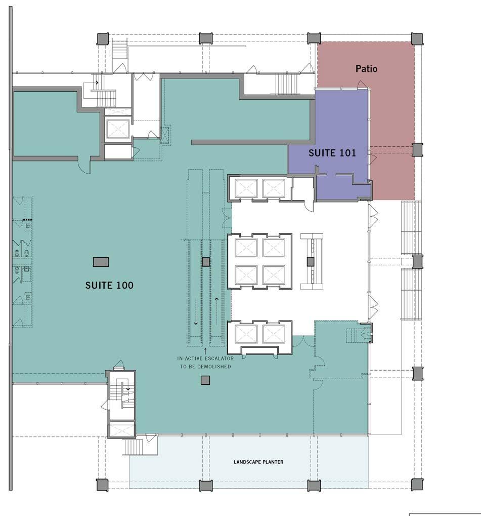 FLOOR PLAN CURRENT FIRST FLOOR PLAN 850 ± USF 725± RSF 9,594 ± RSF S.