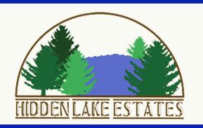 HIDDEN LAKE ESTATES! The undersigned, R & F Development, Inc.
