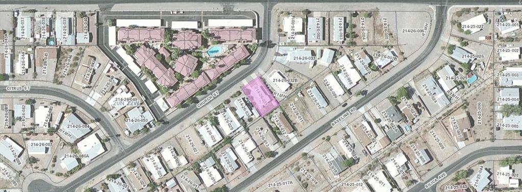 Parcel Number: 214-26-031 1210 Church Street - 0.14 acres LEGAL DESCRIPTION: TRACT: 1141 HOLIDAY HIGHLANDS TR 1141 BLK 1 LOT 31. APPROXIMATELY.