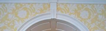 The front hall measures 18 6 x 10 and