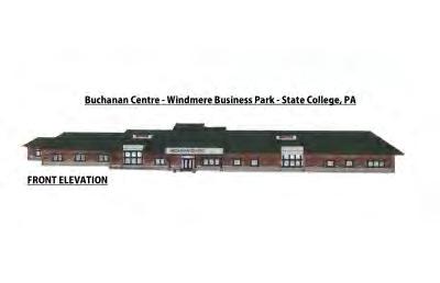 475 Rolling Ridge Drive $22.50 /SF/Year Contemporary Front Elevation and Entry New professional office building being constructed in Windmere Office Park.