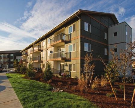 stormwater infiltration, and provide privacy for adjacent residential units. Provide at least the minimum percentage of site landscaping required.