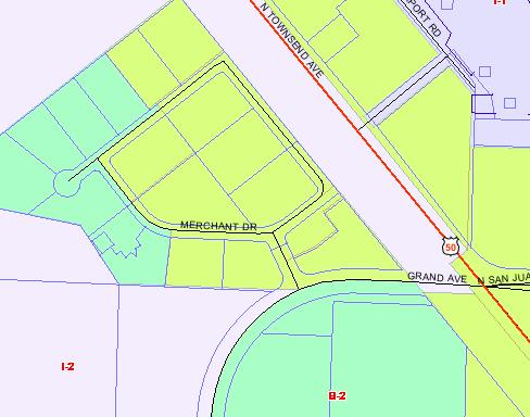 City Zoning Map Subject property is zoned B-3 in the City of Montrose B-3 zoning includes regulations for B-3 as well as uses by