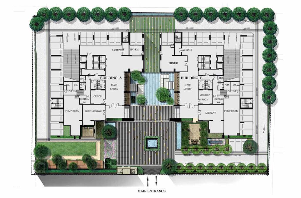 Master Plan Remark : The layout and area of the properties which identified here here in and