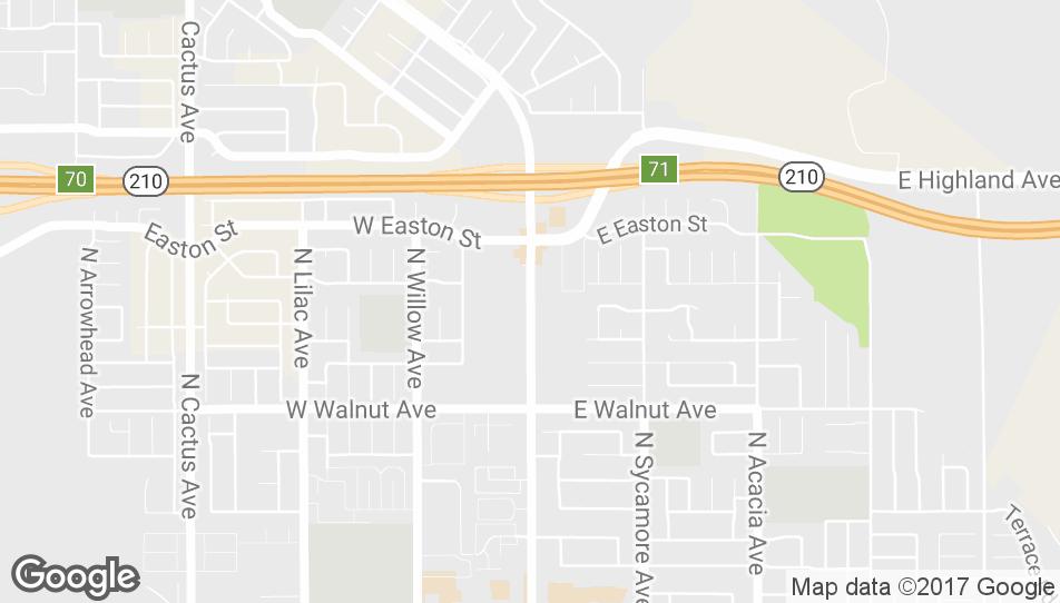 210 Freeway / Riverside location surrounded by