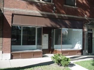 The scope of work consisted of replacing the existing storefronts with new aluminum storefronts.