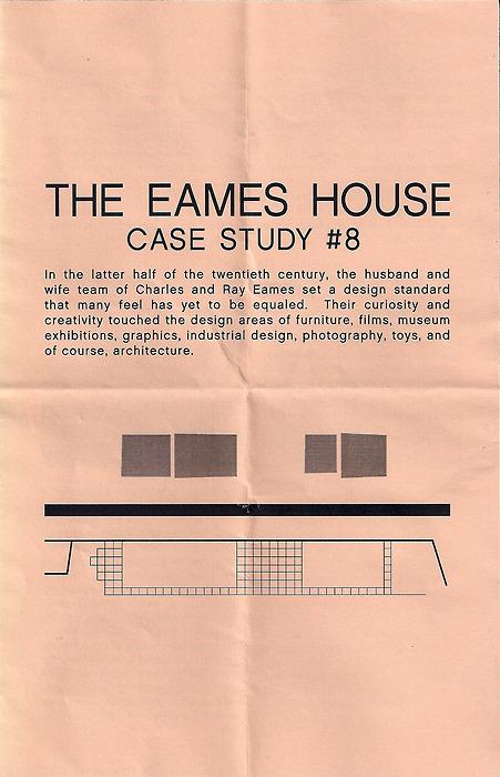 Bibliography - Archdaily.com - Eames Foundation - Google images - National historic Landmark Nomtnation form -http://www.nps.