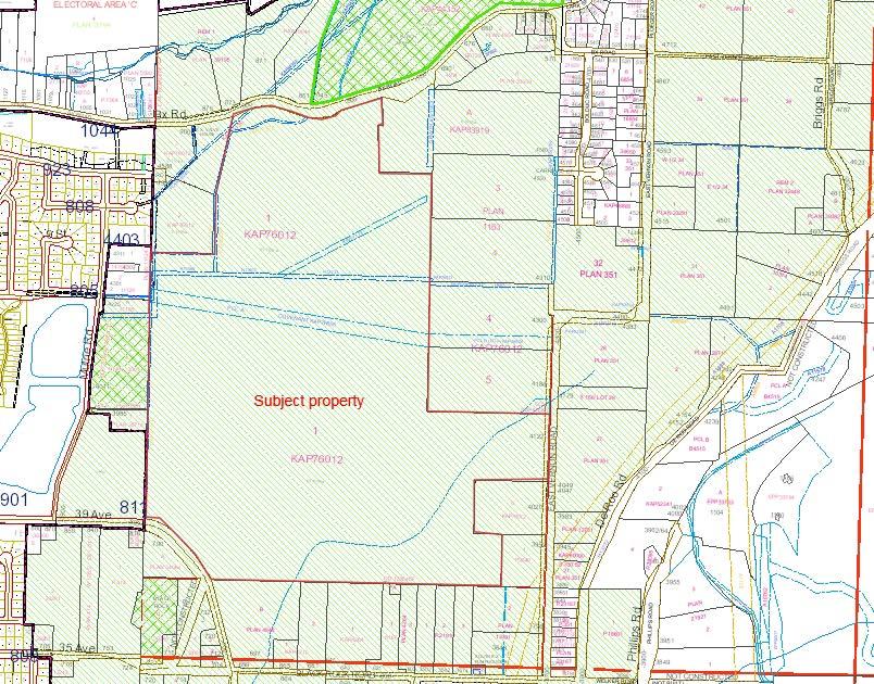 File: pplicant: Location: ELECTORL RE "C" REZONING PPLICTION GRICULTURL LND RESERVE