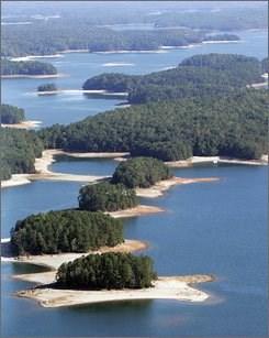 The Buford Dam has become a major source of power for the state, and Lake Lanier Islands is recognized as a premier recreational development in the Southeast.