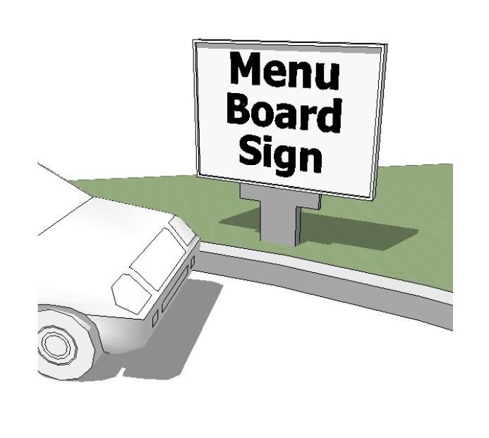 Digital display boards shall be incorporated into a freestanding or wall sign and shall not constitute more than 50 percent of the sign size. b. The text display of the message shall not change more frequently than once per eight seconds.