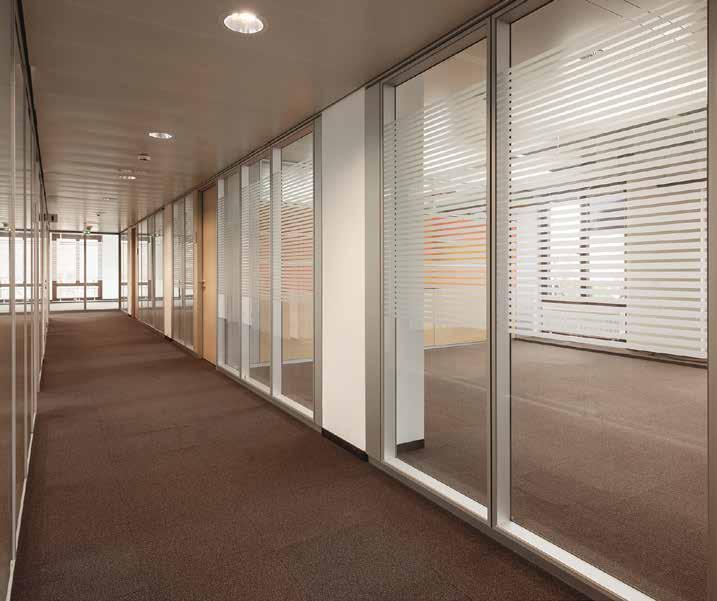 Offices Representative reception area Two floors, each with 2,600 m 2 of office space Up to 8,000 m 2 of office space