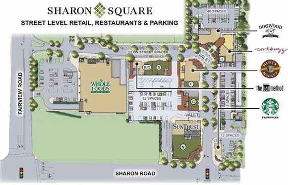 stand alone Starbucks store in the SouthPark area opening in Spring of2016 The Sharon