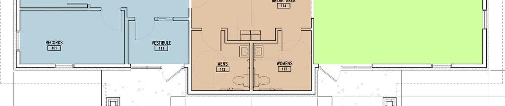 O-1 becomes bathroom/break area
