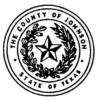 JOHNSON COUNTY PUBLIC WORKS 2 North Mill Street/Suite 305, Cleburne, TX 76033 development@johnsoncountytx.