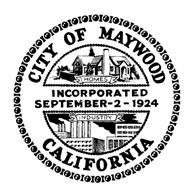 DEPARTMENT OF BUILDING AND PLANNING 4319 E. Slauson Avenue Date: Maywood, CA 90270 (323) 562-5723 No: APPLICATION FOR CERTIFICATE OF PARCEL MERGER A. APPLICANT INFORMATION 1.